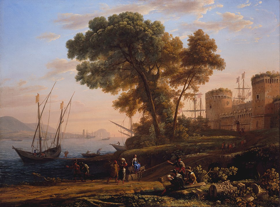 Claude LorrainAn Artist Studying from Nature1639