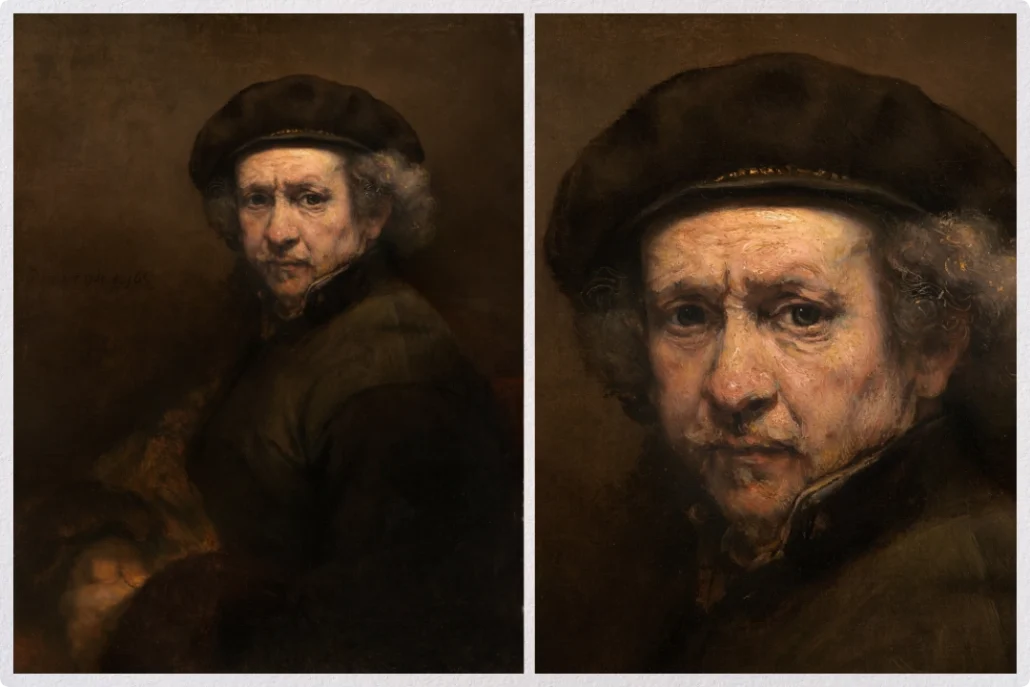 Rembrandt, Self Portrait